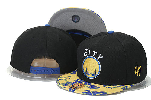 Golden State Warriors Snapback Black Hat GS 0620
